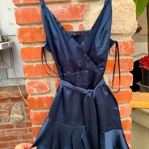 Satin Cocktail Dress